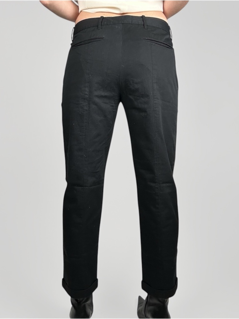 Jil Sander Cropped Chino Trouser - Picture 2 of 6